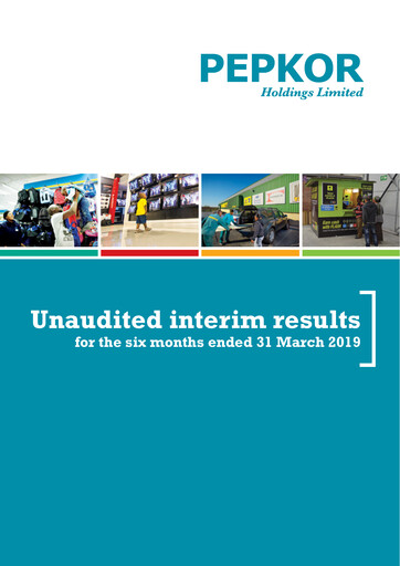 Thumbnail Pepkor Half-year Report 2019-h1