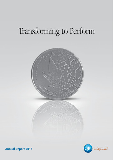 Miniature Qatar Islamic Bank Rapport annuel 2011
