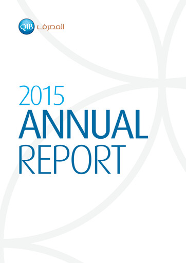 Miniature Qatar Islamic Bank Rapport annuel 2015