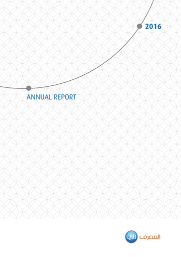 Miniature Qatar Islamic Bank Rapport annuel 2016