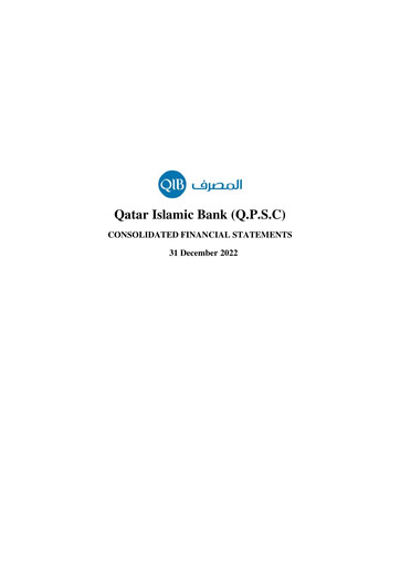 Thumbnail Qatar Islamic Bank Financial Statement 2022