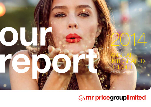 Thumbnail Mr Price Group Annual Report 2014