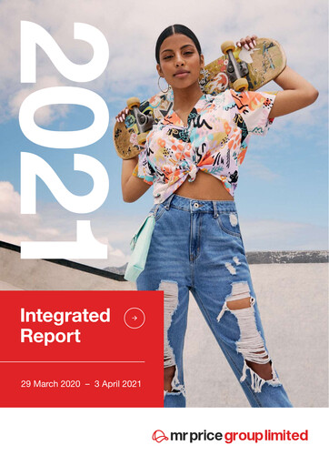 Thumbnail Mr Price Group Annual Report 2021
