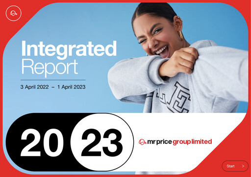 Thumbnail Mr Price Group Annual Report 2023