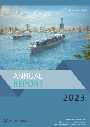 Thumbnail Wan Hai Lines Annual Report 2023