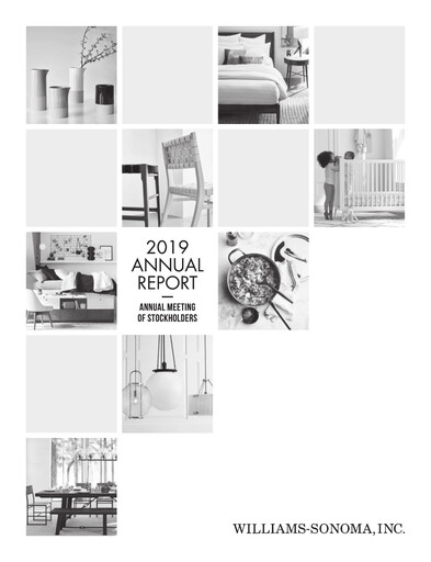 Thumbnail Williams-Sonoma Annual Report 2019