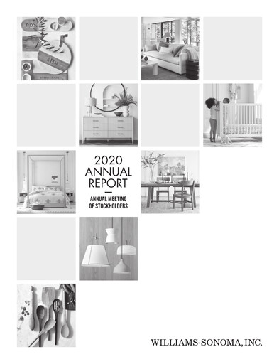 Thumbnail Williams-Sonoma Annual Report 2020