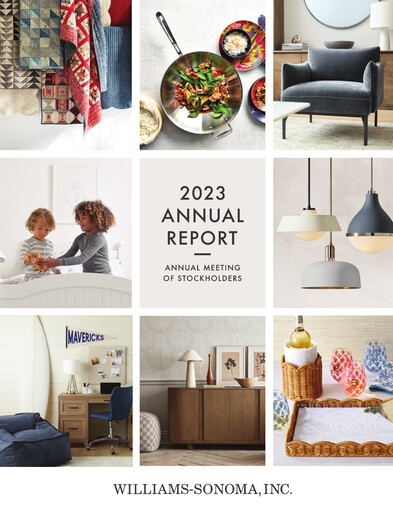 Thumbnail Williams-Sonoma Annual Report 2023