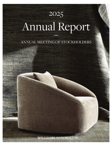 Thumbnail Williams-Sonoma Annual Report 2025