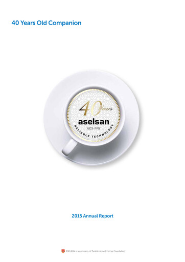 Thumbnail Aselsan Annual Report 2015