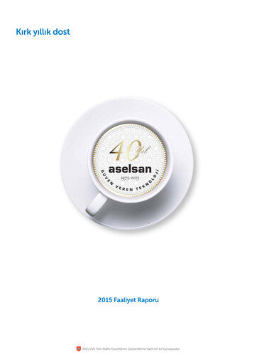 Thumbnail Aselsan Annual Report 2015