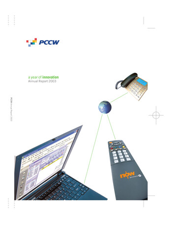 Thumbnail PCCW Annual Report 2003