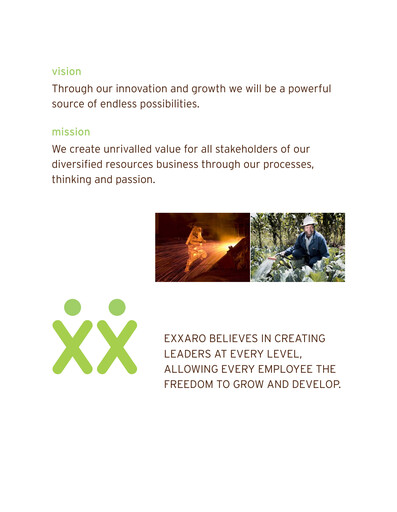 Thumbnail Exxaro Resources Annual Report 2007