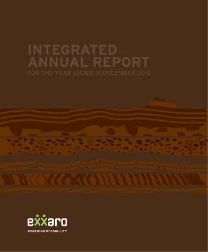Thumbnail Exxaro Resources Annual Report 2010