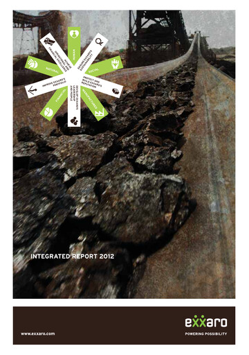 Thumbnail Exxaro Resources Annual Report 2012