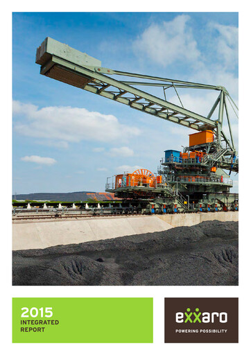 Thumbnail Exxaro Resources Annual Report 2015
