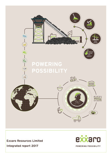 Thumbnail Exxaro Resources Annual Report 2017