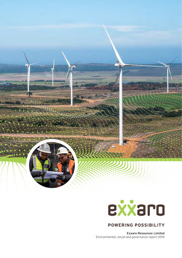 Thumbnail Exxaro Resources ESG Report 2019
