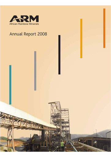 Thumbnail African Rainbow Minerals Annual Report 2008
