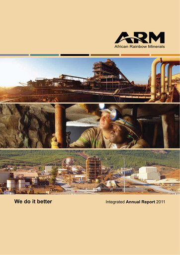 Thumbnail African Rainbow Minerals Annual Report 2011