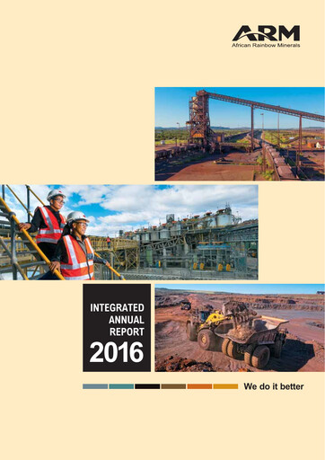 Thumbnail African Rainbow Minerals Annual Report 2016