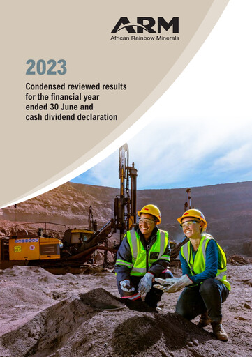 Thumbnail African Rainbow Minerals Financial Report 2023