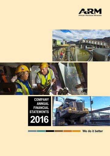Thumbnail African Rainbow Minerals Financial Statement 2016