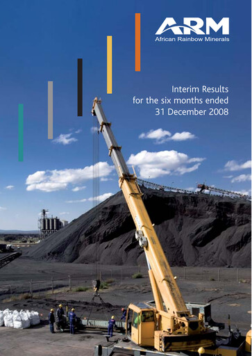 Thumbnail African Rainbow Minerals Half-year Report 2008-h1