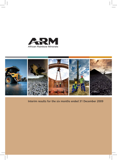 Thumbnail African Rainbow Minerals Half-year Report 2009-h1