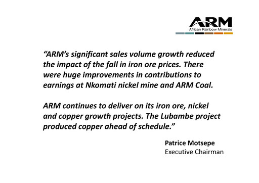 Thumbnail African Rainbow Minerals Half-year Report 2013-h1