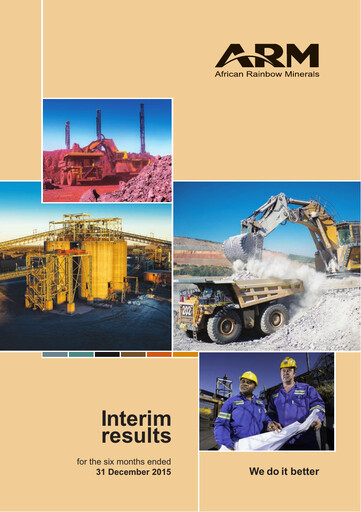 Thumbnail African Rainbow Minerals Half-year Report 2016-h1