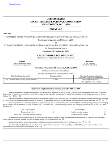 Miniature CrowdStrike Rapport trimestriel 2021-q3