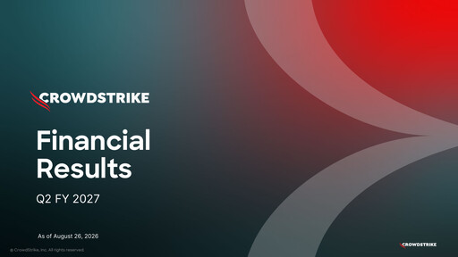 Miniature CrowdStrike Rapport trimestriel 2027-q2
