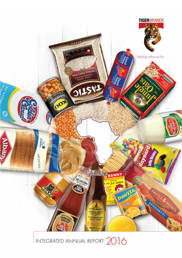 Thumbnail Tiger Brands Annual Report 2016