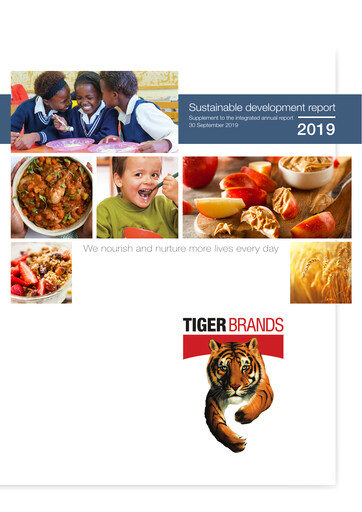 Thumbnail Tiger Brands Sustainability Report 2019