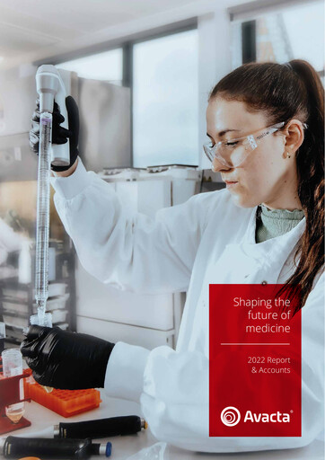 Miniature Avacta Group Rapport annuel 2022