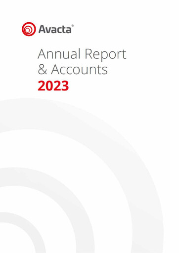 Miniature Avacta Group Rapport annuel 2023