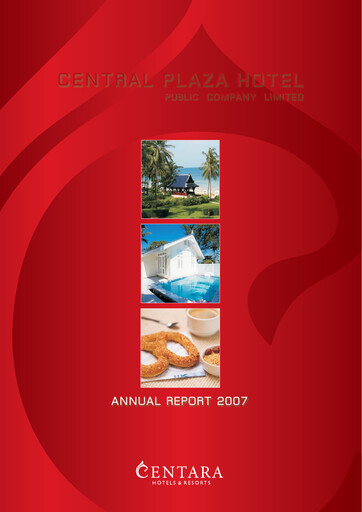 Thumbnail Central Plaza Hotel Annual Report 2007