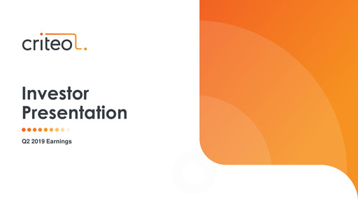 Thumbnail Criteo Quarterly Report 2019-q2