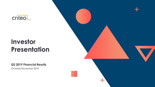 Thumbnail Criteo Quarterly Report 2019-q3