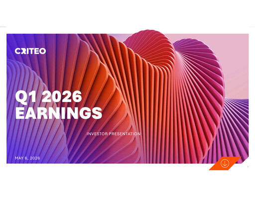 Thumbnail Criteo Quarterly Report 2026-q1