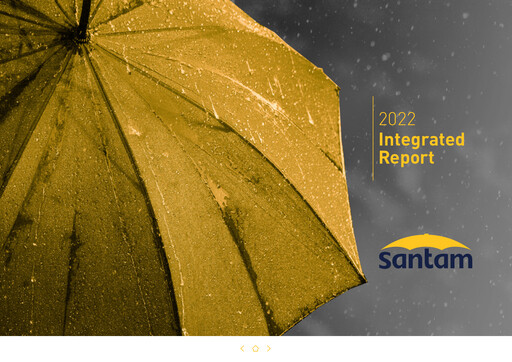 Thumbnail Santam Annual Report 2022