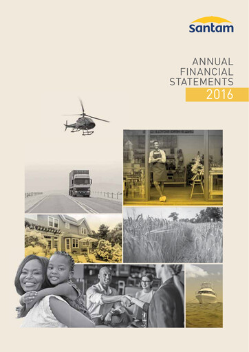 Thumbnail Santam Financial Statement 2016
