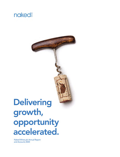 Thumbnail Naked Wines Annual Report 2020