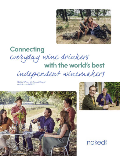 Thumbnail Naked Wines Annual Report 2022