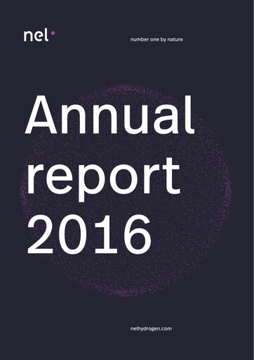 Thumbnail Nel ASA Annual Report 2016