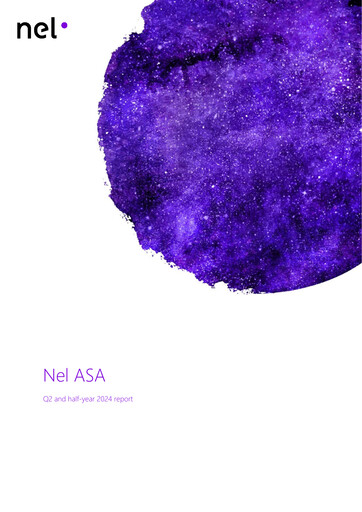 Thumbnail Nel ASA Half-year Report 2024-h1