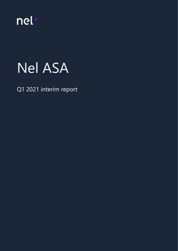 Vorschaubild Nel ASA Quartalsbericht 2021-q1