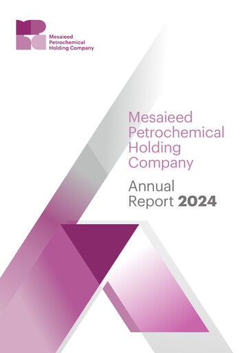 Miniature Mesaieed Petrochemical Holding Company Rapport annuel 2024