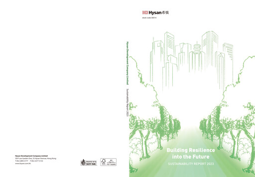 Thumbnail Hysan Development
 Sustainability Report 2023